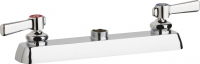 Chicago Faucets W8D-LES369AB Workboard Faucet, 8'' Les